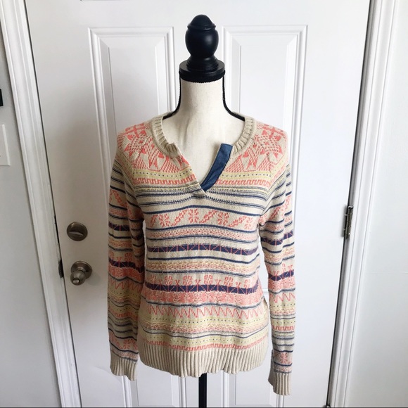 Anthropologie Sweaters - Anthropologie | Fiets Voor 2 Fair Isle Sweater